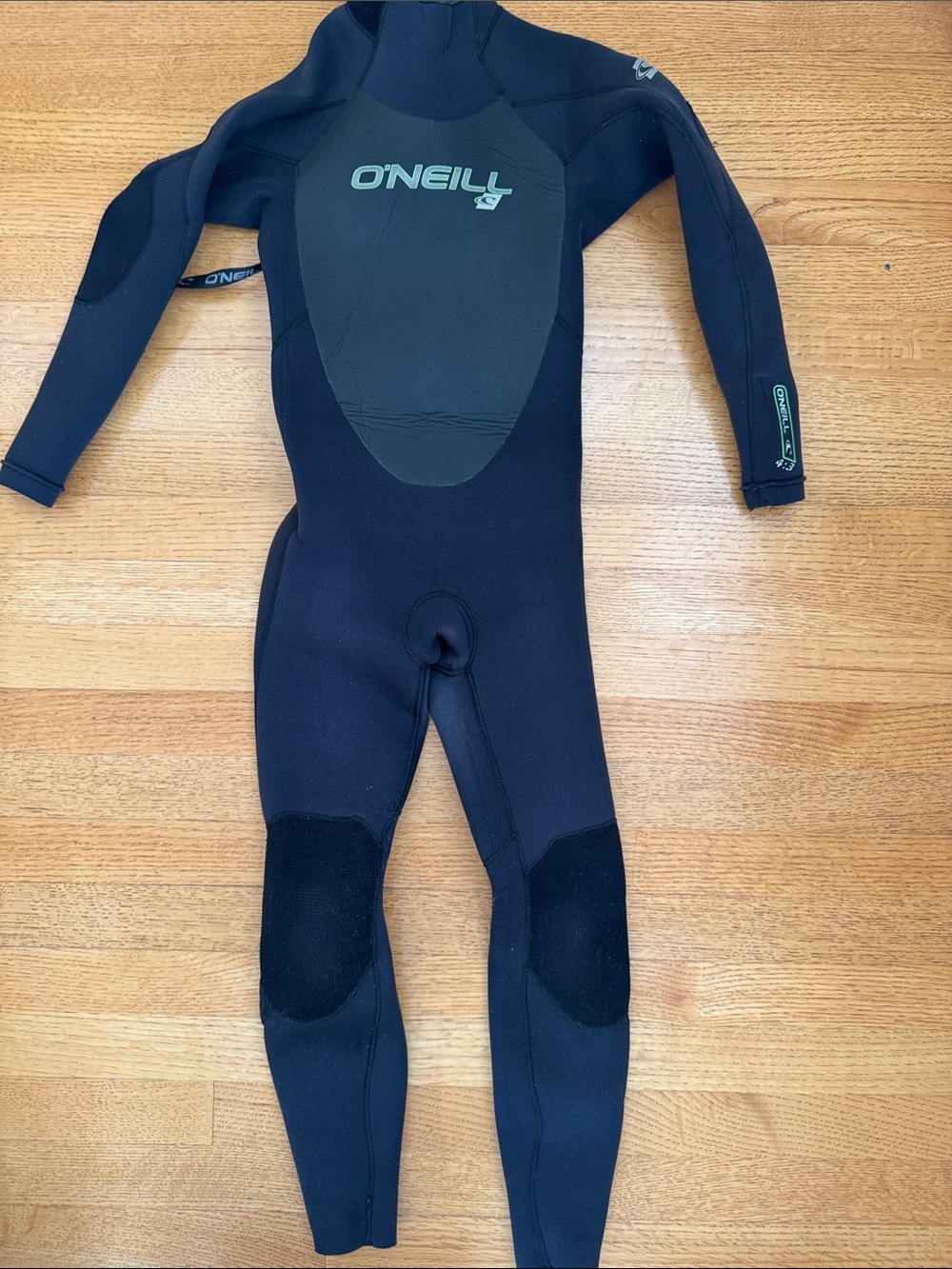 O'Neill Kids Black Full-Length Wetsuit One-Piece 4:3